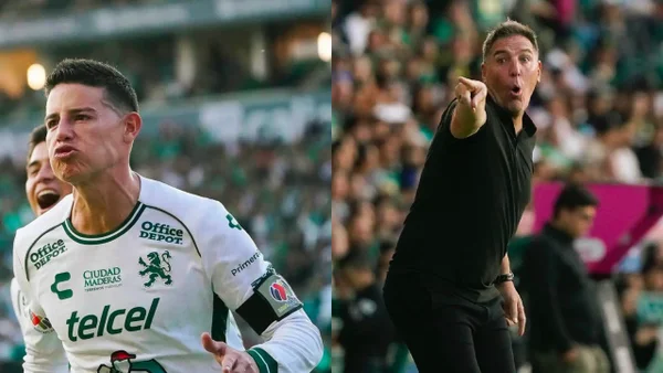 Eduardo Berizzo está feliz con James Rodríguez: así lo elogió tras su primer gol con el Club León