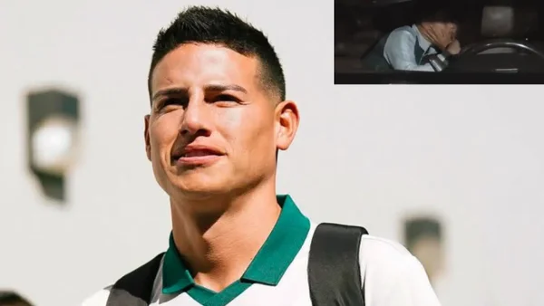 Se filtró el video de un tierno beso que confirmó la relación amorosa de James Rodríguez