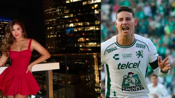 El sorprendente aumento en los seguidores de Luisa Duque tras el video del beso con James Rodríguez