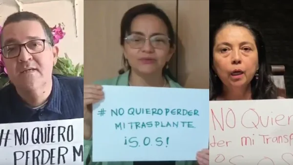 "No quiero perder mi trasplante": en redes sociales los pacientes exigen sus medicamentos