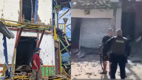 Dos explosiones en simultánea se presentaron en corregimientos de Riofrío, Valle del Cauca Dos explosiones en simultánea se presentaron en corregimientos de Riofrío, Valle del Cauca