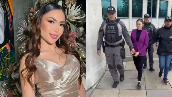 Novia y empleados de 'Epa Colombia' hicieron plantón frente a la Fiscalía pidiendo su libertad