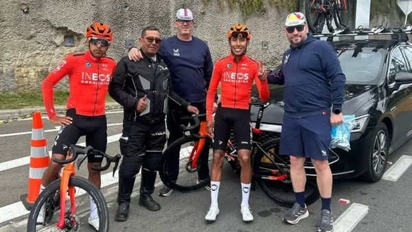 ¡Como una moto! Egan Bernal marcó récord en el Alto de Patios ¡Como una moto! Egan Bernal marcó récord en el Alto de Patios