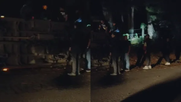 Bus de transporte que cubría la ruta Bogotá-Gachetá se volcó: hay más de 10 heridos Bus de transporte que cubría la ruta Bogotá-Gachetá se volcó: hay más de 10 heridos