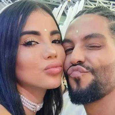 Así fue el primer beso entre Karina García y Marlon Solorzano en La