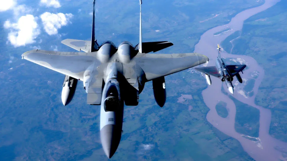 Aviones Kfir.