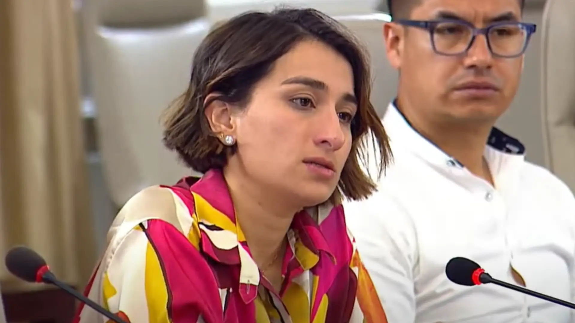 Laura Sarabia renunció como canciller en medio del consejo de ministros