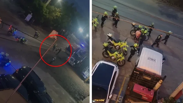 Video del momento exacto de balacera en la que rescatan a comerciante secuestrado en Cúcuta