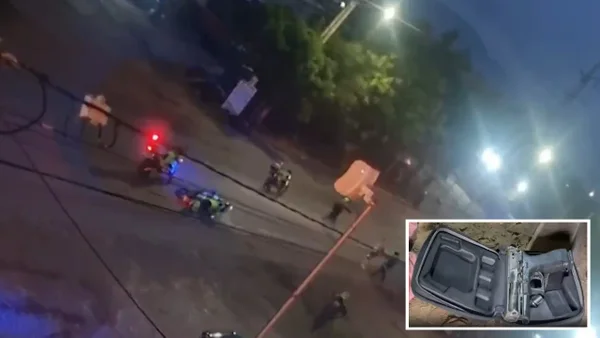 Delincuentes lanzaron una granada para evitar persecución tras intento de secuestro en Cúcuta