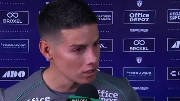 La sorpresiva reacción de James Rodríguez tras enterarse de récord impuesto del León La sorpresiva reacción de James Rodríguez tras enterarse de récord impuesto del León
