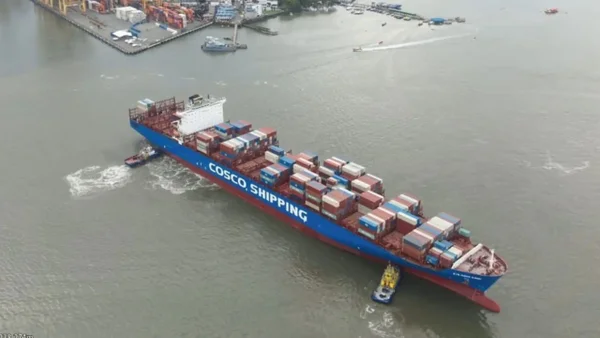 Anuncian nueva ruta comercial marítima entre Shanghái y Buenaventura Anuncian nueva ruta comercial marítima entre Shanghái y Buenaventura