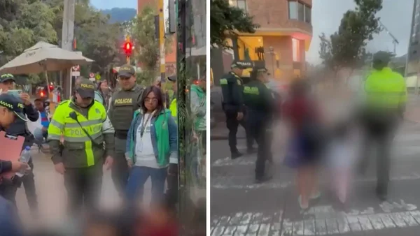 Doloroso: 15 niños fueron rescatados de la mendicidad en la Zona T de Chapinero, Bogotá