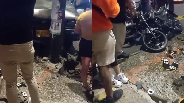 Conductor perdió el control de su camioneta y arrolló varios peatones en Medellín Conductor perdió el control de su camioneta y arrolló varios peatones en Medellín