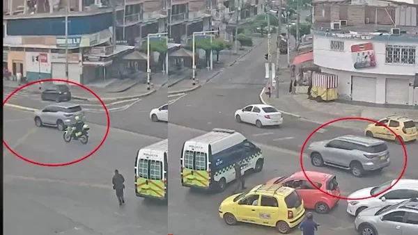 De película: así fue la persecución en Cali para recuperar una camioneta robada