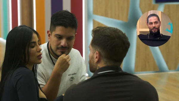 La reacción de Marlon a los 'coqueteos' de Karina con Mateo en La Casa de los Famosos: