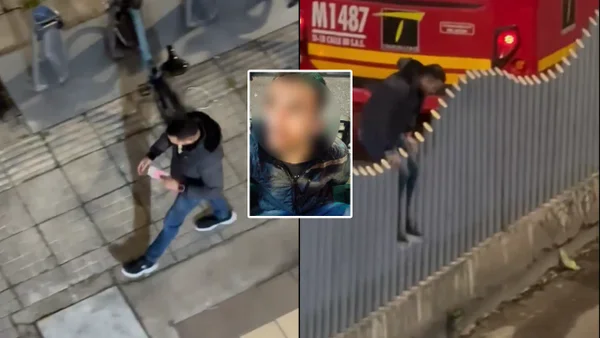 Identifican al presunto ladrón de celulares en estaciones de Transmilenio Identifican al presunto ladrón de celulares en estaciones de Transmilenio