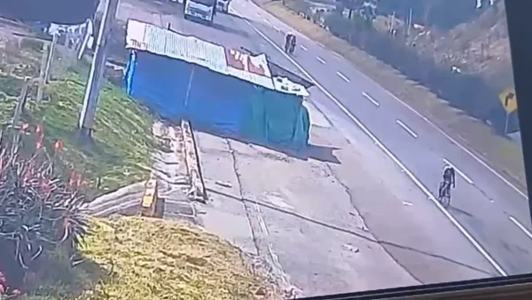 VIDEO | Estos fueron los últimos minutos del joven ciclista antes de accidentarse con un vehículo en Boyacá