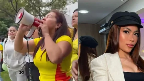 Así reaccionó la mamá de 'Epa Colombia' tras escucharla desde afuera de la cárcel El Buen Pastor