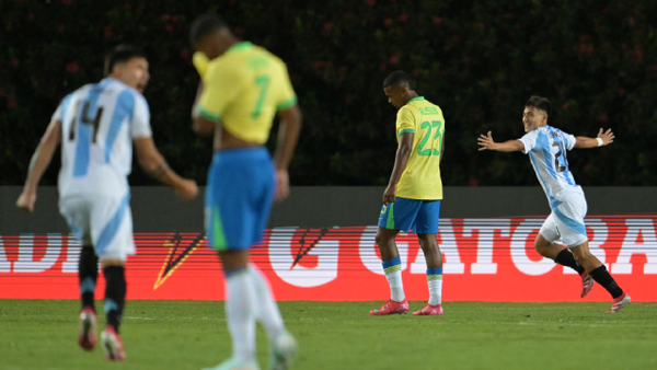 Argentina y Brasil se reencontrarán después del 6-0: el título del Sub-20 está en juego