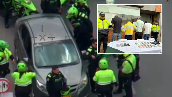 VIDEO | Cuatro ladrones pretendían llevarse millonario botín bancario, pero cayeron tras persecución en Bogotá VIDEO | Cuatro ladrones pretendían llevarse millonario botín bancario, pero cayeron tras persecución en Bogotá