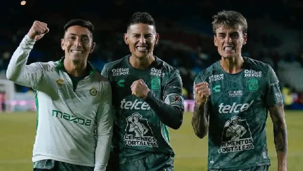 EN VIDEO: lujosa asistencia de James Rodríguez y golazo de Stiven Mendoza vs. Atlético San Luis