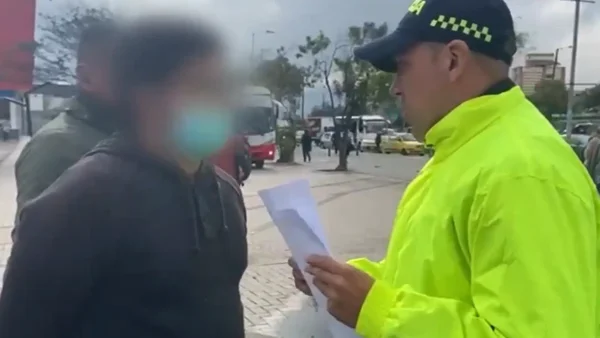 Cayó alias Caníbal, el hombre que le desfiguró el rostro a mordiscos a su pareja en Bogotá