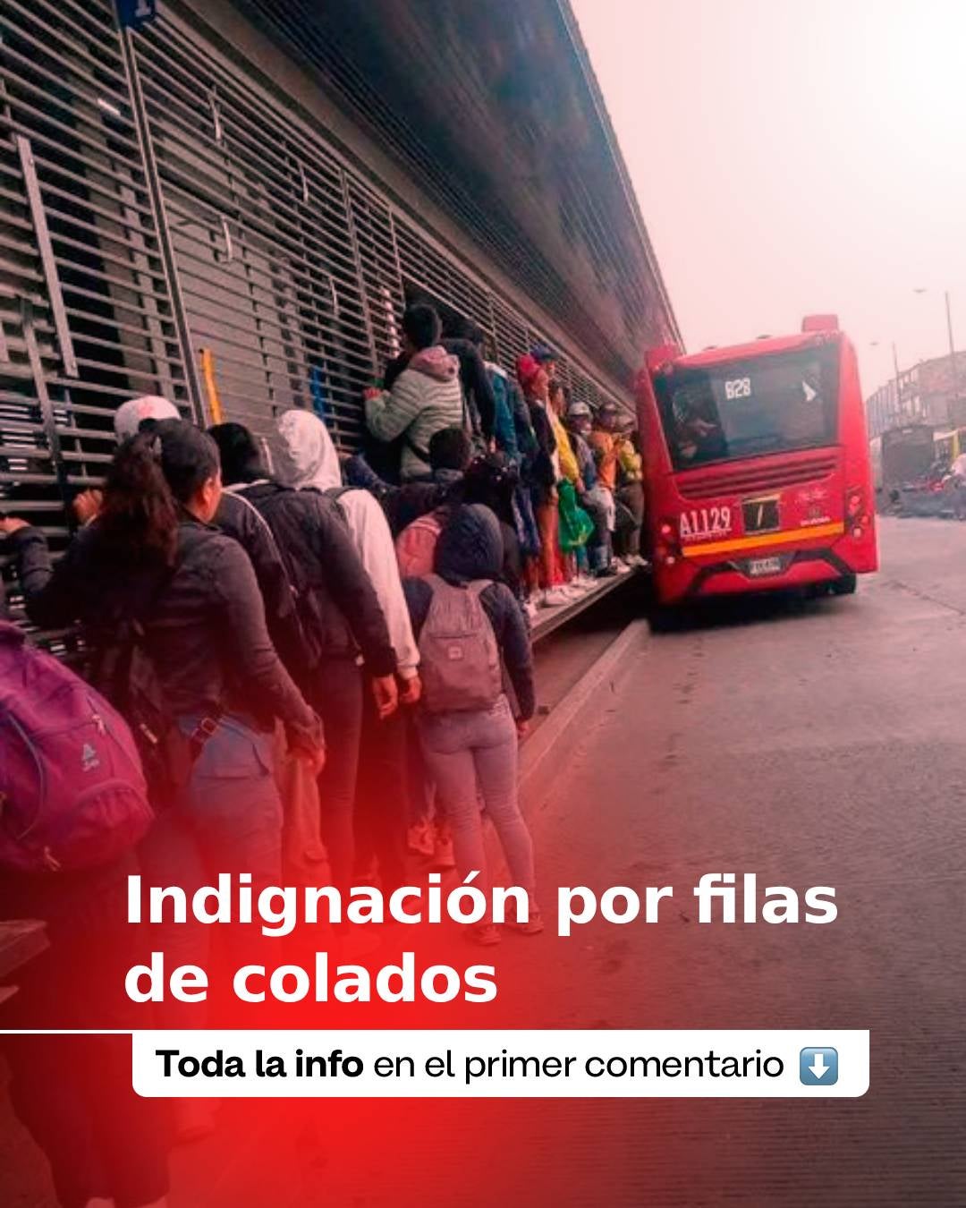 Colados en Transmilenio
