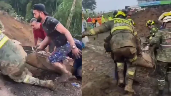 Video | Encontraron el cuerpo del menor atrapado tras el deslizamiento en Villamaría, Caldas
