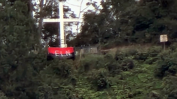 Bandera del ELN apareció en el oriente de Antioquia: autoridades se pronunciaron