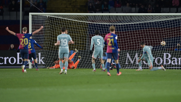 ¡Barcelona lo dio vuelta!: video del gol de Iñigo Martínez para el 3-2 vs. Atlético de Madrid