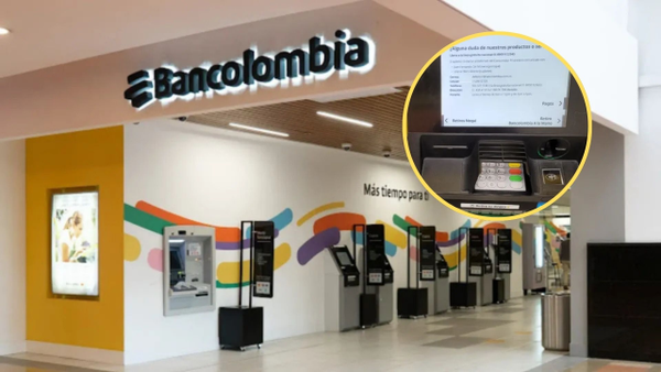 Lo que pasará con los usuarios que retiraron dinero extra por falla en cajero de Bancolombia