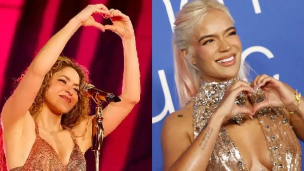 Shakira enalteció a Karol G en su concierto en El Campín: en video dejó claro su cariño Shakira enalteció a Karol G en su concierto en El Campín: en video dejó claro su cariño