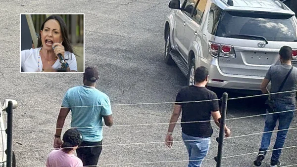 “Los matones de Maduro apuntan a María Corina Machado y no vamos a tolerar”: hijo de Donald Trump