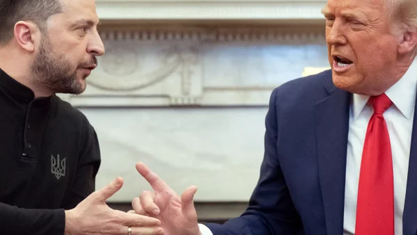 "Le faltó el respeto al país": así terminó la tensa reunión entre Trump y Zelenski