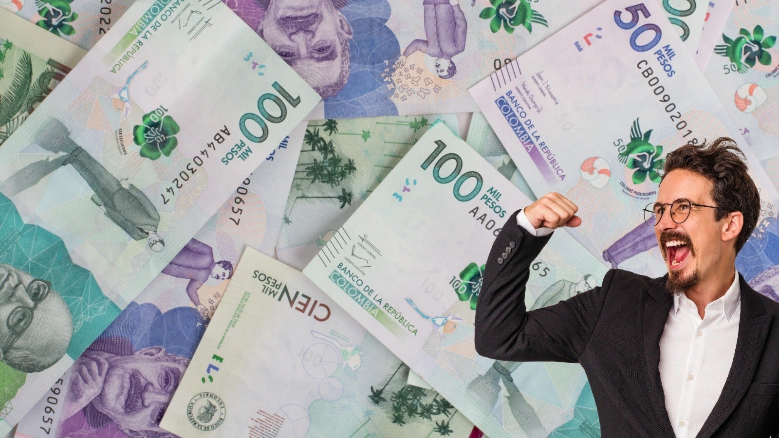 Hay nuevo millonario en Colombia: hombre le atinó a dos loterías con estos números