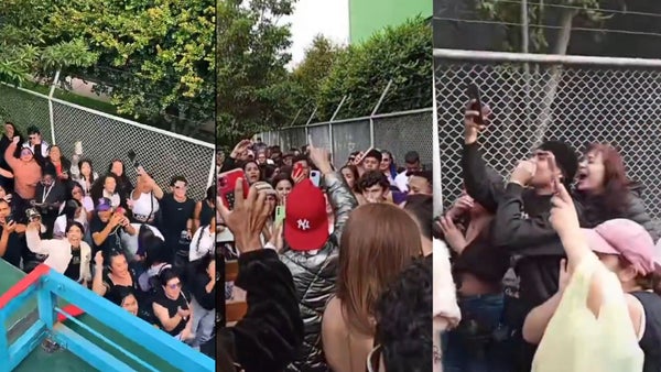 Seguidores se tomaron las afueras de La Casa de los Famosos para pedir la salida de un participante