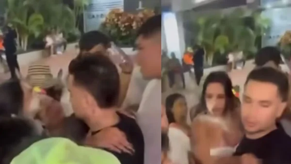 En video: Andrea Valdiri fue agredida en el Carnaval de Barranquilla