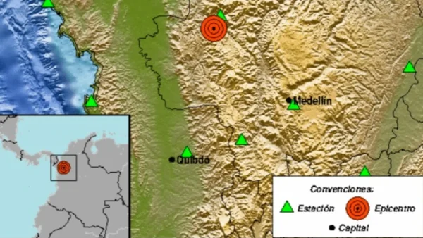 ¿Los sintió? Tembló en repetidas ocasiones en Colombia este 5 de marzo de 2025
