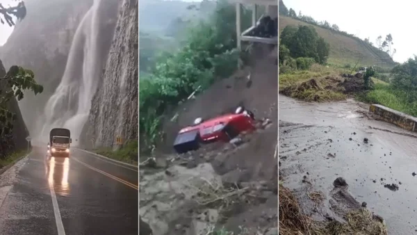 Los impresionantes videos de las emergencias que provocaron las fuertes lluvias en Nariño Los impresionantes videos de las emergencias que provocaron las fuertes lluvias en Nariño
