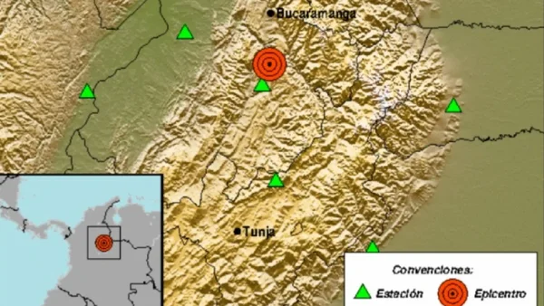 Tembló en Colombia este 6 de marzo de 2025: ¿cuáles fueron las zonas en la que se sintió?