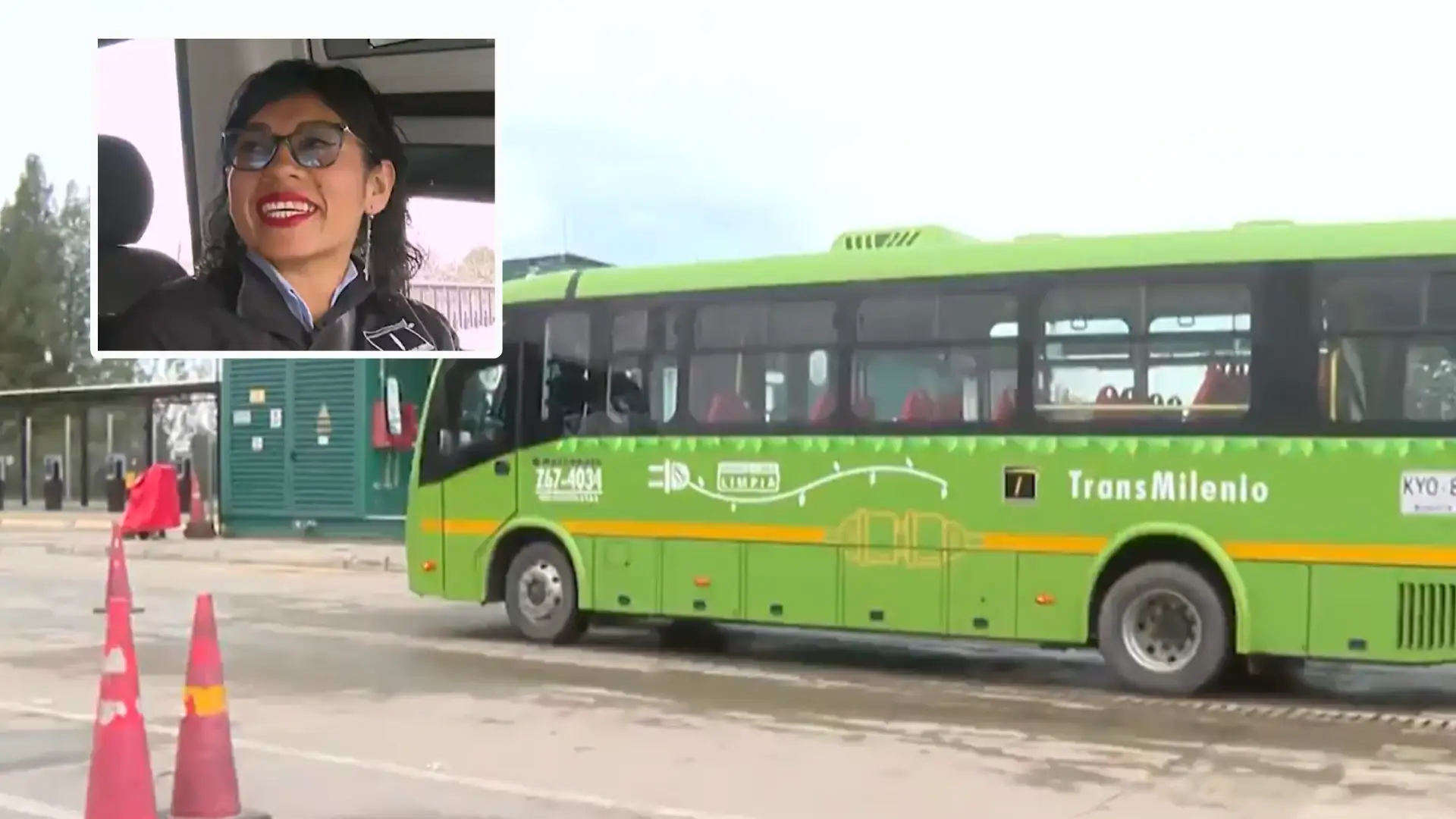 De recicladora a conductora de SITP.