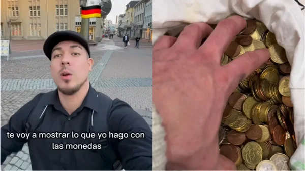 Colombiano recoge monedas tiradas en las calles de Alemania y las convierte en fortuna: ¿Cuánto se hace?