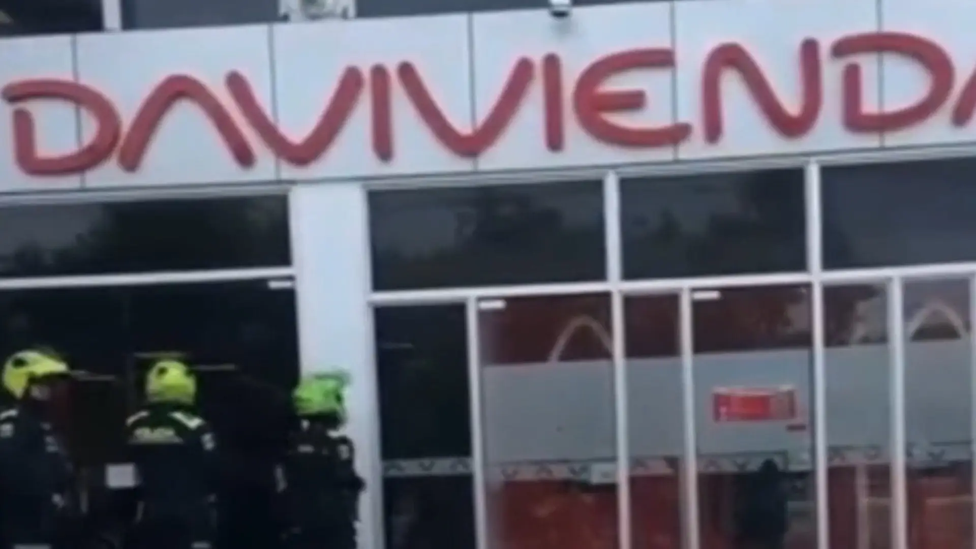 Robo a Davivienda en Aguachica