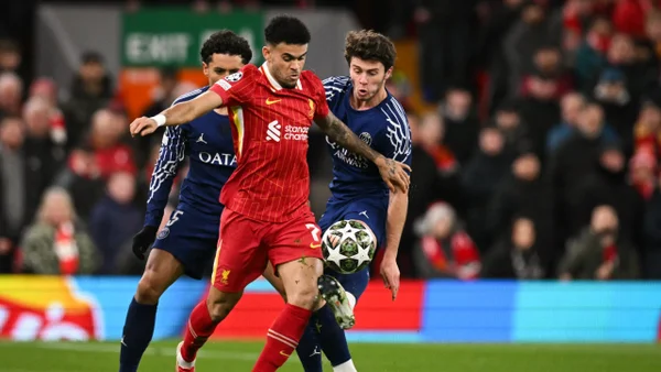 Luis Díaz, en el ojo del huracán tras dolorosa eliminación del Liverpool en Champions League