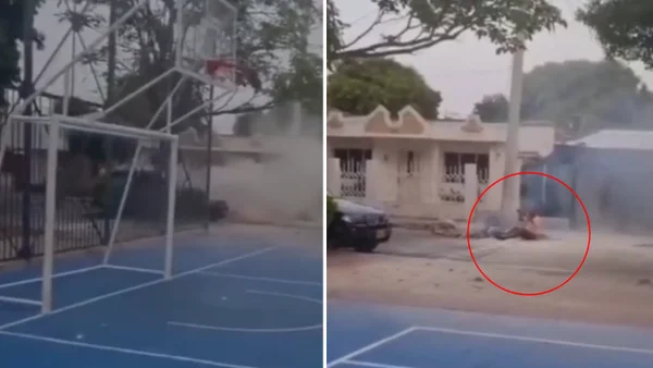 Video del momento exacto del mortal ataque de abejas contra un adulto mayor en Valledupar