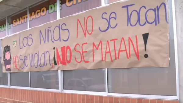 Desgarradores mensajes en velatón por el atroz crimen de Emily Villalba de 15 años, en Chocontá