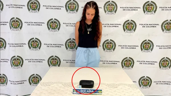 Descubren a 'narcomula' con una panela de cocaína dentro de su cuerpo en aeropuerto de Palmira