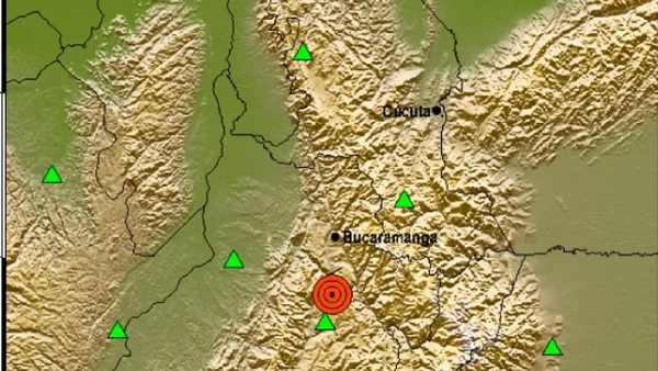 ¿Los sintió? Ha temblado hasta 10 veces en Colombia hoy 14 de marzo de 2025