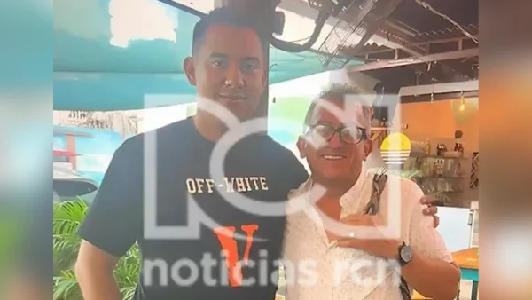 La polémica foto de abogado cercano a Petro con el policía infiltrado en la red de ‘Papá Pitufo’