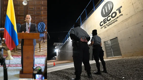 ¿Hay colombianos en la megacárcel de Bukele? Esto dice la Cancillería